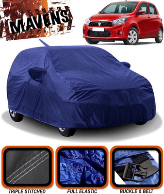 MAVENS Car Cover For Maruti Suzuki Celerio (With Mirror Pockets)(Blue)