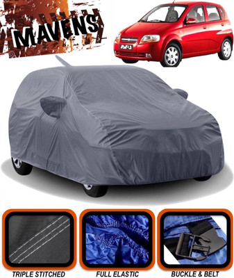 MAVENS Car Cover For Chevrolet UVA (With Mirror Pockets)(Grey)
