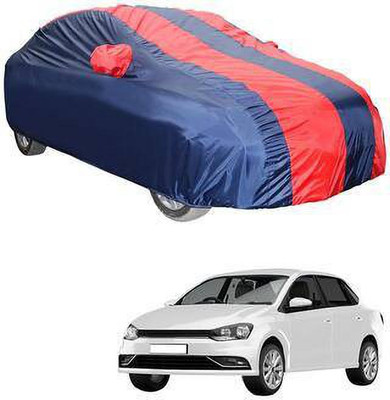 ARB Car Cover For Volkswagen Ameo (With Mirror Pockets)(Blue, Red, For 2016, 2017, 2018 Models)