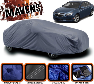 MAVENS Car Cover For Chevrolet Cruze (With Mirror Pockets)(Grey)