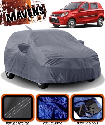 MAVENS Car Cover For Maruti Suzuki Alto (With Mirror Pockets)(Grey)