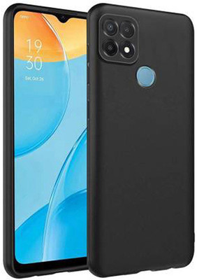 Axzu Bumper Case for Oppo A15s(Black, Shock Proof, Pack of: 1)