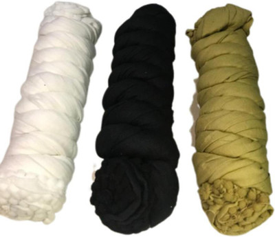 P B. STYLES INDIA Cotton Blend Solid Women Dupatta