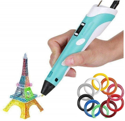 Panap 3D Pen Professional With Free 10 Colour PLA Filaments 3D Printer Pen