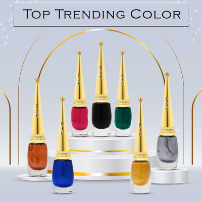 TYA Good Choice India Shiny Bold Water Resistant Long-Lasting Glitter Eyeliner 6 ml(Multicolor)
