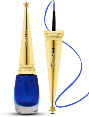 TYA Good Choice India Shiny Bold Water Resistant Long-Lasting Glitter Eyeliner, Shade- Black 01 ETC 5.5 ml(Multicolor)