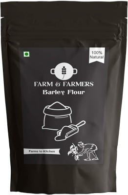 Farm & Farmers Fibre Rich | Fibre Rich, Make Healthy Snacks|Jau ka Atta|Barley Flour(Atta)(0.5 kg)