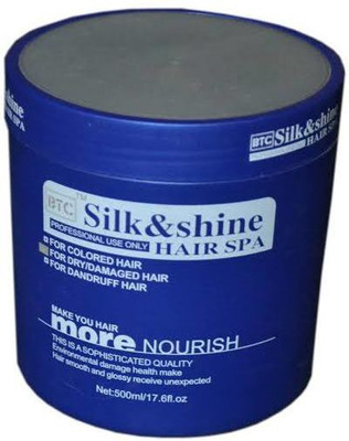 BTC silk & shine hair spa(500 ml)
