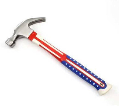 TOOLBUX Hammer for Woodworking Automatic Nail Suction Hammer Multifunction Non-slip Curved Claw Hammer(0.6 kg)