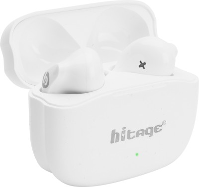 Hitage TWS-5 ORIGNAL TRUE WIRELLES STEREO EAR BUDS SMART CHIP BT-5.1 TOUCH CONTROL Bluetooth Headset(White, True Wireless)