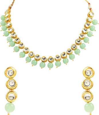 CATALYST Alloy Copper Green Jewellery Set(Pack of 1)