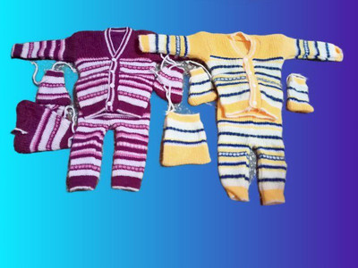 Hibest Baby Boys & Baby Girls Party(Festive) Sweatshirt Jacket(YELLOW)
