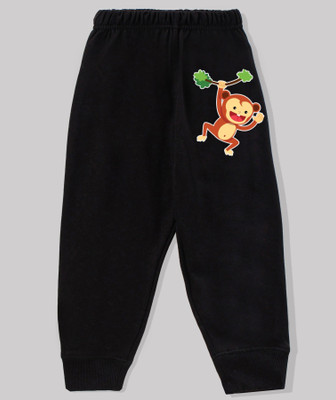 Kavee Track Pant For Boys(Black, Pack of 1)