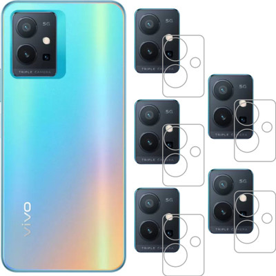 Vatsin Back Camera Lens Glass Protector for iQOO Z6(Pack of: 5)