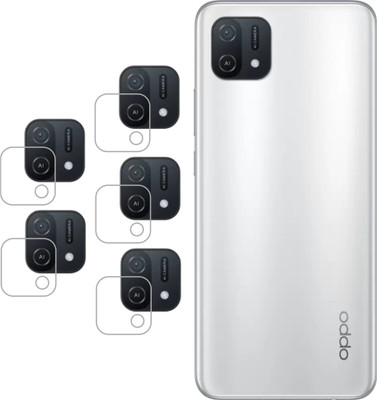 Vatsin Back Camera Lens Glass Protector for Oppo A16K(Pack of: 5)