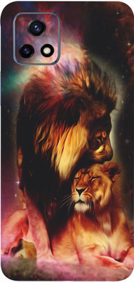 Mclaxa King of Nature Back Mobile Skin.., Vivo Y72 5G, King of Nature Mobile Skin(King of Nature Skin With Super Matte Finish..)