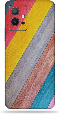 OggyBaba Vivo Y75 5G Mobile Skin(Colored Texture Multicolor Skin With Ultra Matte Finish)