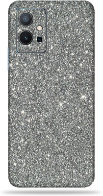 OggyBaba Vivo Y75 5G Mobile Skin(Silver Glitter Skin With Ultra Matte Finish)