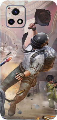 Mclaxa Pub G Hero Back Mobile Skin.., Vivo Y72 5G, Pub G Hero Mobile Skin(Pub G Hero Skin With Super Matte Finish..)