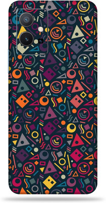 OggyBaba Vivo Y75 5G Mobile Skin(Geometrical Shapes Multicolor Skin With Ultra Matte Finish)
