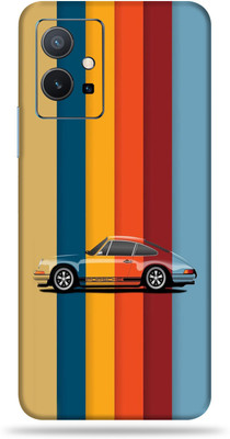 OggyBaba Vivo Y75 5G Mobile Skin(Magic Car Multicolor Skin With Ultra Matte Finish)