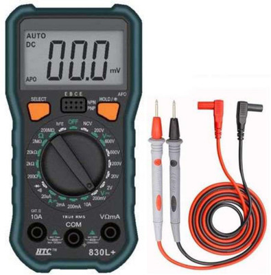 AVS HTC-830L+ Digital Multimeter-TRMS With 2000 Counts And (1 Year Warranty) Digital Multimeter(Green 2000 Counts) AVS HTC-830L+ Digital Multimeter-TRMS With 2000 Counts And (1 Year Warranty) Digital Multimeter(Green 2000 Counts)