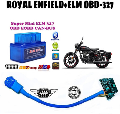 TOOLS TECHNICIAN UNIVERSAL bs6 bullet bike cable+scanner OBD Reader