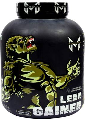 Muscle Mighty Lean Gainer-3Kg(Chocolate) Whey Protein