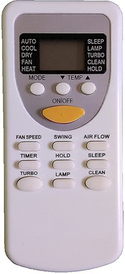 BhalTech 49 AC Compatible for  Kelvinator AC Remote Controller(White)