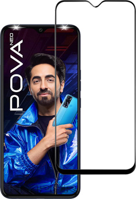 Hyper Edge To Edge Tempered Glass for Tecno Pova Neo(Pack of 1)