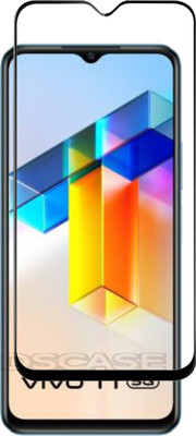 DSCASE Edge To Edge Tempered Glass for vivo T1 5G(Pack of 1)
