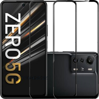 BRENZZ Edge To Edge Tempered Glass for Infinix Zero 5G(Pack of 2)