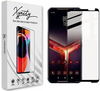 XYNITY Edge To Edge Tempered Glass for ASUS Rog 5s(Pack of 1)