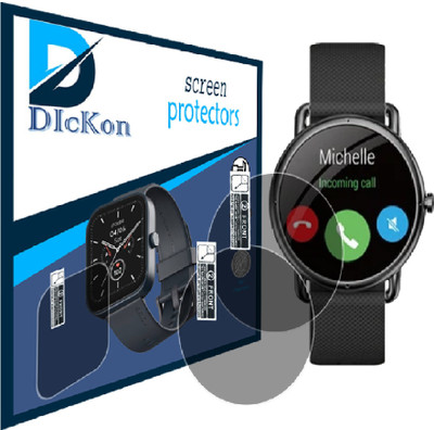 DICKON Screen Guard for NoiseFit Buzz Smartwatch(Pack of 2)