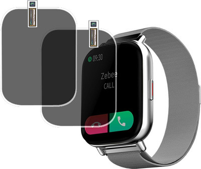XIZEON Screen Guard for ZEBRONICS ZEB-FIT7220CH SMARTWATCH(Pack of 2)