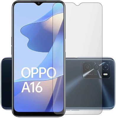 AGRSHI Tempered Glass Guard for Oppo A16(Pack of 1)