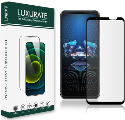 LUXURATE Tempered Glass Guard for ASUS Rog Phone 5 Ultimate(Pack of 1)