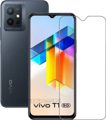 VDAT Tempered Glass Guard for vivo T1 5G(Pack of 1)