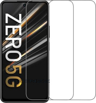 BRENZZ Tempered Glass Guard for Infinix Zero 5G(Pack of 2)
