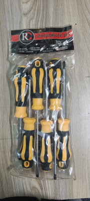 RunCheng 6 Pcs Screwdriver Set Combination Screwdriver Set(Pack of 6)