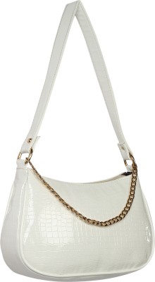 Rajni Fashion White Sling Bag Attractive Women Sling Bag