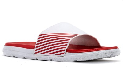 Pro Men Slides(Red, White , 6)