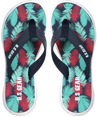 US Gear Women Flip Flops(Navy , 8)