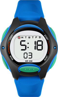Time Up New Arrival Small Size Multi-Color Dial Digital Watch  - For Boys & Girls