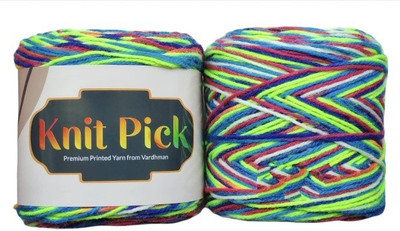JEFFY Vardhman Knit Pick Wool Knitting Yarn, 300 gm Shade no-15