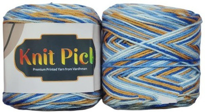 JEFFY Vardhman Knit Pick Wool Knitting Yarn, 300 gm Shade no-10