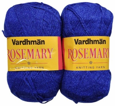 NTGS Vardhman Rosemary Royal Blue Wool Ball Hand Knitting Wool, 500 Gram Shade no-11