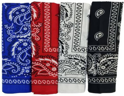 Bodytech Fancy & Stylish Printed Hanker Chief (Bandana) For Men, Women, Boys & Girls [