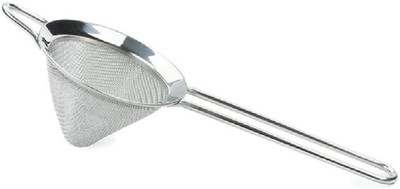 Dynore Dynore Stainless steel Conical Shape Mesh Strainer/Food Strainer/Bar Strainer 1 - Piece Bar Set(Steel)