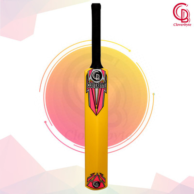 CLOVERBYTE Cricket Bat 5 No. Size PVC/Plastic Cricket  Bat For 12 - 14 Yrs(400-450 g)